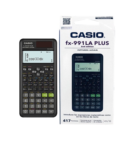 CALCULADORA CASIO FX-991 LA PLUS 553 F (10) 1 CALCULADORA CASIO FX-991 LA PLUS 553 F (10)