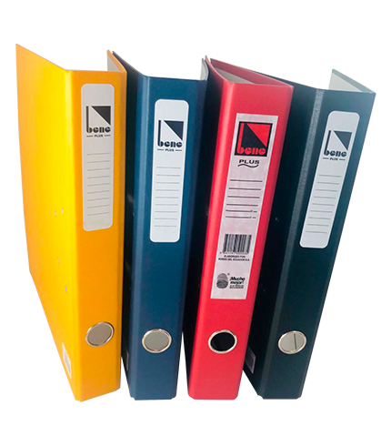 ARCHIVADOR BENE PLUS OFICIO  LOMO 5 CM  NEGRO (36)
