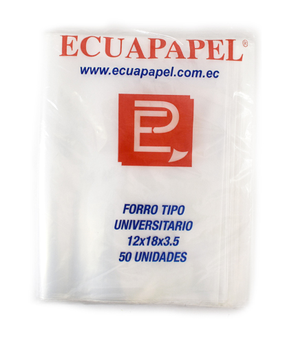 FORROS  CUAD. ACAD. ECUAPAPEL 3.5 12X18 (100-1400)
