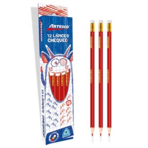 LAPIZ  ARTESCO ROJO C/BORRADOR (12-2304)