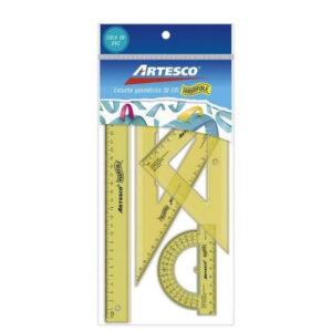 JUEGO GEOMETRICO ARTESCO  30 CM  FLEXIBLE (25-100