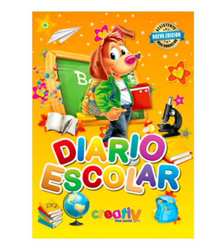 01022 DIARIO ESCOLAR CREATIV - Image 1