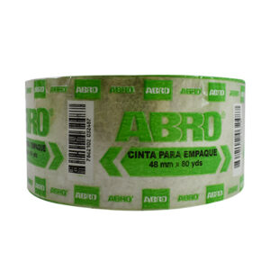 CINTA ABRO  EMBALAR 48X80 TRANSP. (54)  VERDE