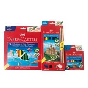 PINTURA F.CASTELL X 12 LARGA +SACAP.+BORRAD (12)