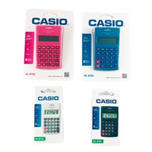 CALCULADORA CASIO  HL-815L  BOLSILLO ROSADA