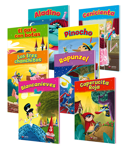 CUENTOS COLECCÓN CLÁSICOS FAMOSOS VETA 16 PAG.(8)