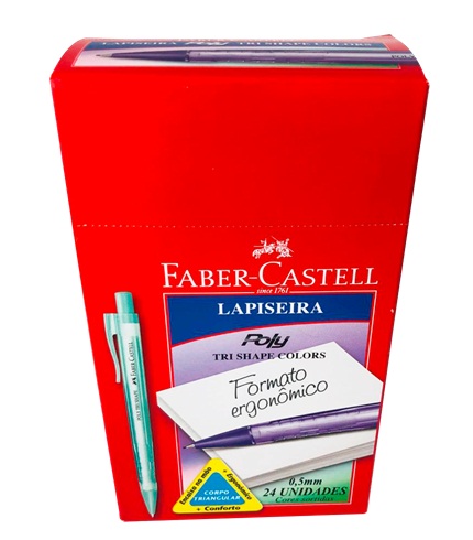 PORTAMINAS F/CASTEL POLY TRI SHAPE 0 PORTAMINAS F/CASTEL POLY TRI SHAPE 0.5 C/PASTEL(24