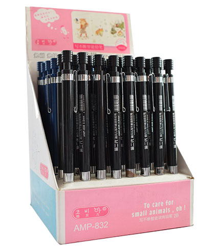 PORTAMINAS 0.5  AMP-832/ 838  AZUL-NEGRO (48)