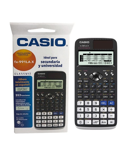CALCULADORA CASIO FX-991 LAX 417 F (10) 1 CALCULADORA CASIO FX-991 LAX 417 F (10)
