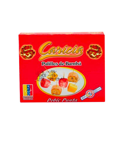 PALOS  DE DIENTES D/PUNTA BAMBOO 30G CAJA (12-288)