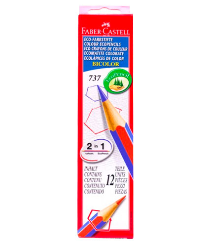 LAPIZ FABER CASTELL BICOLOR DELGADO