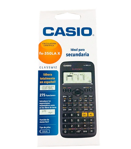 CALCULADORA CASIO FX-350 LA X 275 F (10) 1 CALCULADORA CASIO FX-350 LA X 275 F (10)