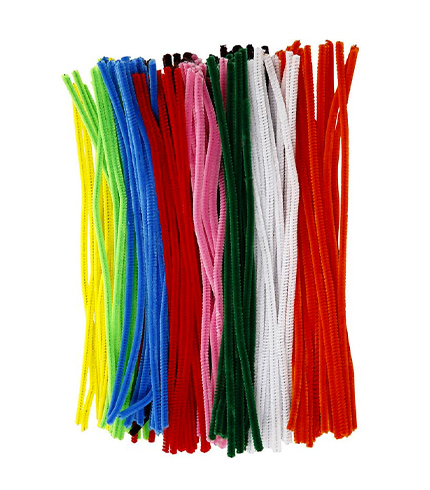 CHENILLAS COLORES SURTIDOS  -LIMPIA PIPAS- (100)