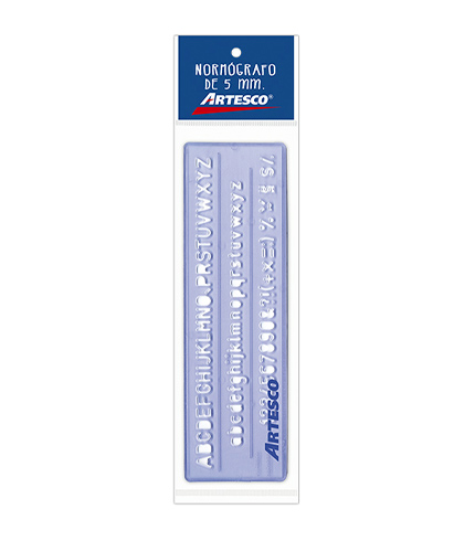 NORMOGRAFO ARTESCO   5 mm