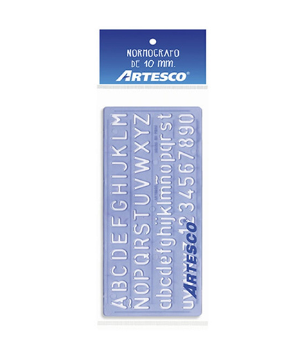NORMOGRAFO ARTESCO 10 mm