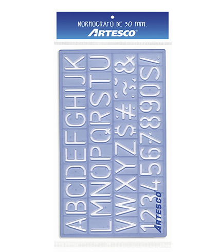 NORMOGRAFO ARTESCO 30 mm