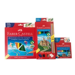 PINTURA F.CASTELL X 24 + SACAPUNTAS (6)