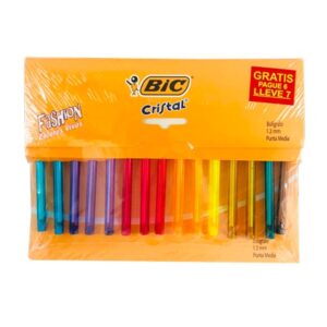 BOLIGRAFO BIC SHIMMERS EXIBIDOR X 15 P.F. (14)