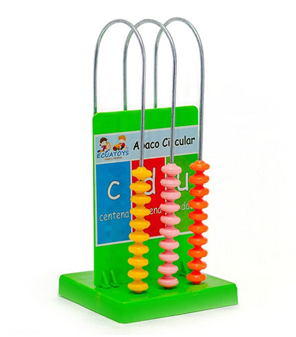 ABACO CIRCULAR PLASTICO 3 VUELTAS 30 MULLOS 1 ABACO CIRCULAR PLASTICO 3 VUELTAS 30 MULLOS