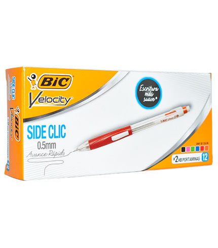 PORTAMINAS BIC 0.5  VELOCITY  (12)