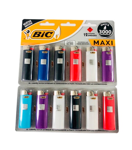 FOSFORERA BIC MAXI BIC X 12 UNDS (22) 1 FOSFORERA BIC MAXI BIC X 12 UNDS (22)