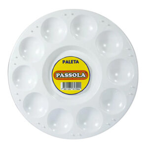 PALETA PARA PINTURA PASSOLA REDONDA 17 CM